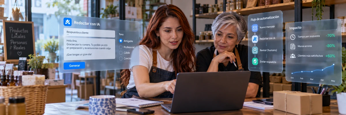 Cómo puede utilizar inteligencia artificial una pequeña empresa sin complicarse