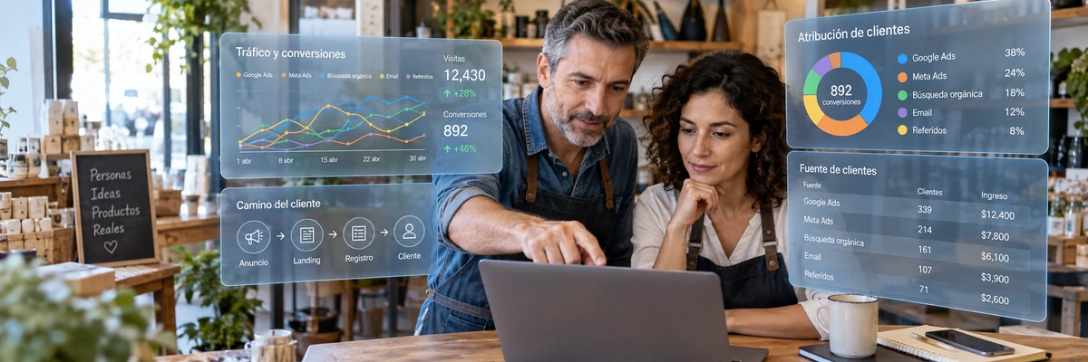 Cómo saber de dónde llegan realmente tus clientes