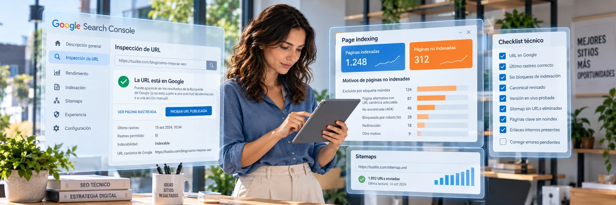 Cómo saber si Google está indexando correctamente tu sitio web
