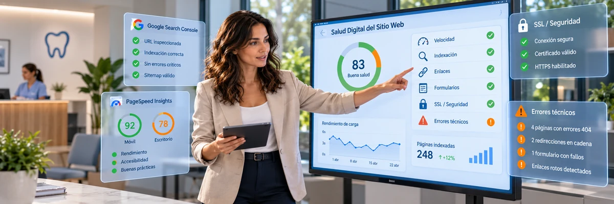Cómo saber si tu sitio web tiene buena salud digital