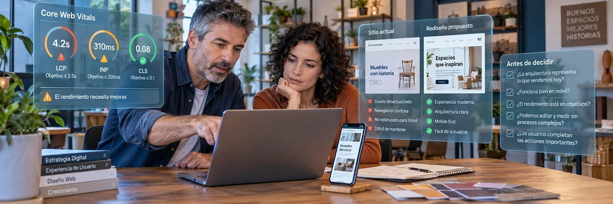 Cuánto debería durar un sitio web antes de necesitar un rediseño
