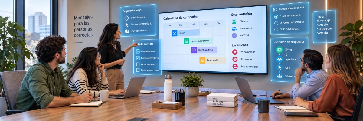 Email marketing: cómo segmentar sin enviar de más