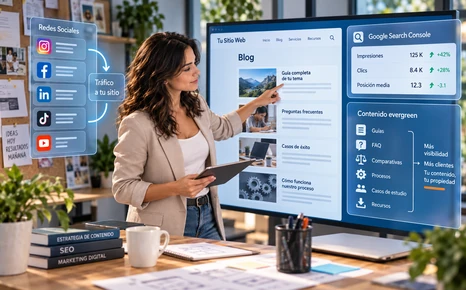Imagen del artículo: Qué publicar en tu sitio web para no depender solamente de las redes sociales